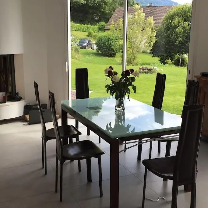 Вилла Bright Modern House, In Mountains Close Grenoble Saint-Martin-d'Uriage