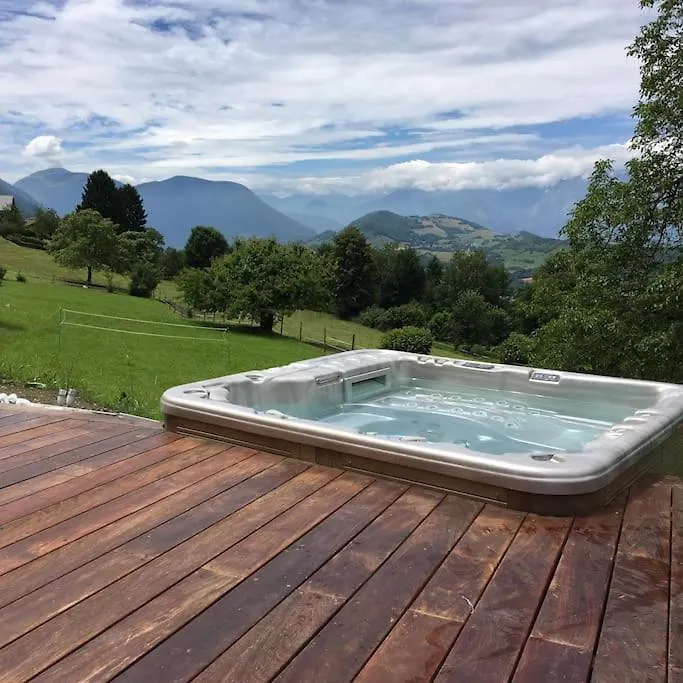 Bright Modern House, In Mountains Close Grenoble Saint-Martin-d'Uriage Франция